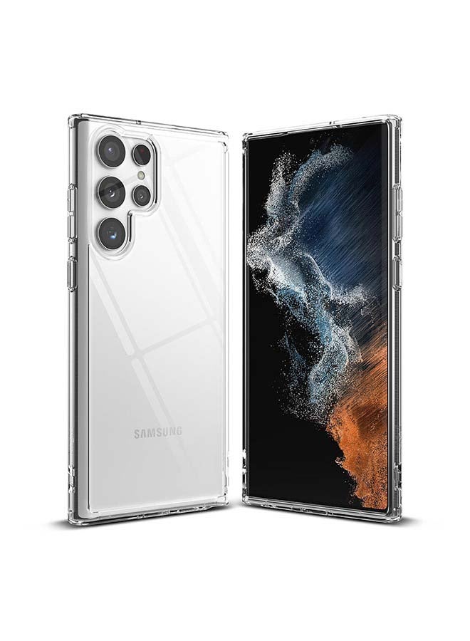 Ringke Fusion Series for Samsung S22 Ultra Case Heavy Duty TPU Shockproof Cover - Clear - Image 1