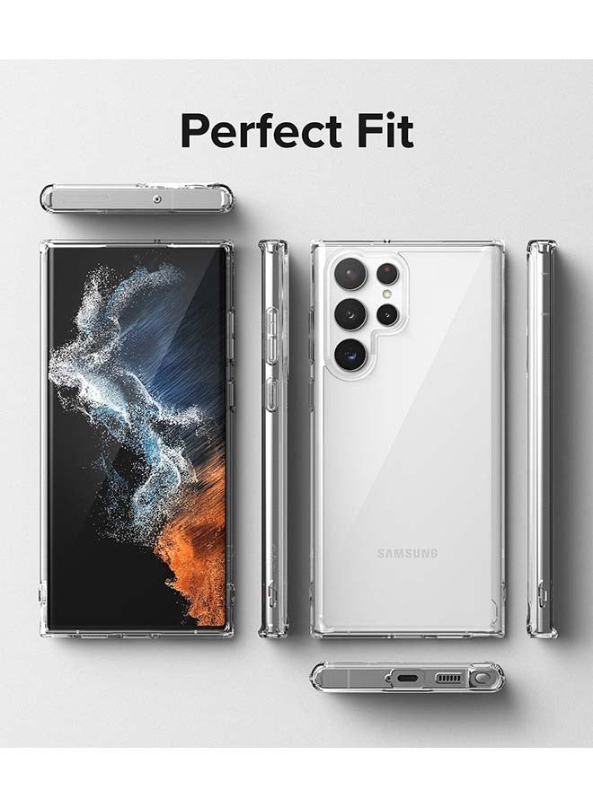 Ringke Fusion Series for Samsung S22 Ultra Case Heavy Duty TPU Shockproof Cover - Clear - Image 5