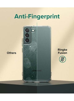 Ringke Fusion Series for Samsung S22 Case Heavy Duty TPU Shockproof Cover - Clear  - Image 3