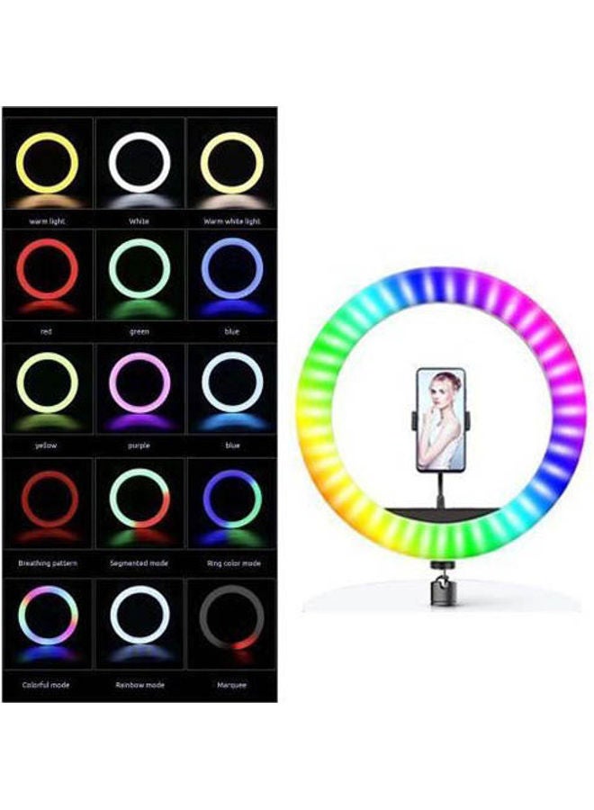 رينج لايت جميع الألوان لإضاءة مكملة جميلة 26 سم - Image 4