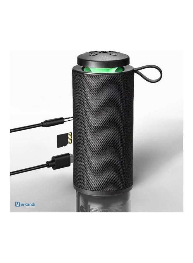 Generic - Wireless Portable Speaker Support FM And TF Card GT112 Black - Image 1