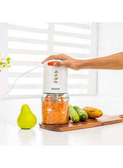 كريبتون قطاعة متعددة الاستخدامات بشفرة مزدوجة 500 ml 500 W KNMC6278N شفاف/ أبيض/ أحمر  - Image 5