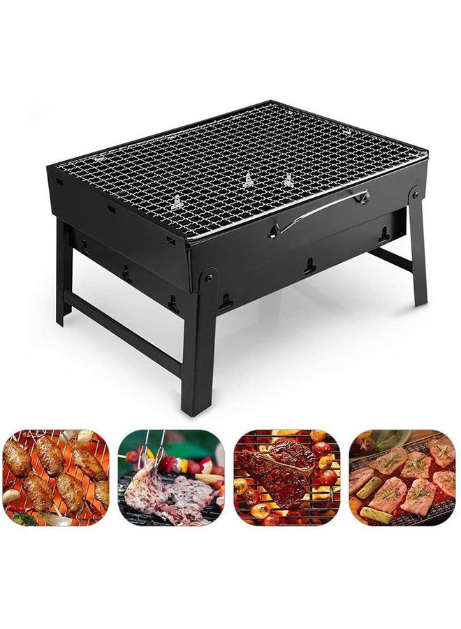 شواية فحم BBQ محمولة أسود 10x46x31سم  - Image 2