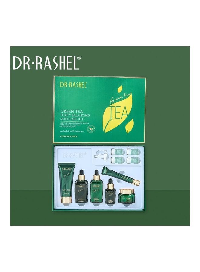 دكتور راشيل مجموعة العناية بالبشرة المتوازنة بخلاصة الشاي الأخضر، مكونة من 10 قطع - Image 5