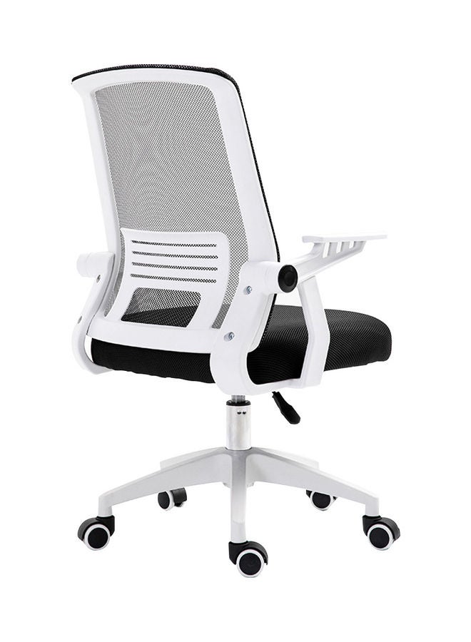 LIKEREGAL - Lifting And Rotating Mesh Latex Cushions Five- Wheels Seat white 96x60x60cm - Image 1