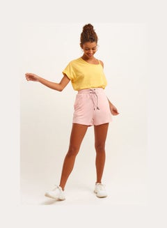 أو إكس إكس أو High Rise Mini Shorts Pink  - Image 1