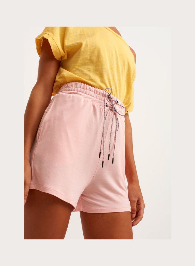 OXXO High Rise Mini Shorts Pink  - Image 3
