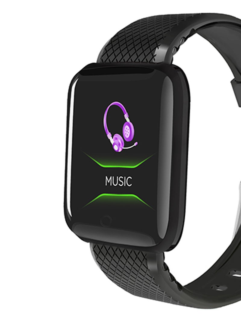 FitPro Fitness Tracker Smart Watch Black - Image 4