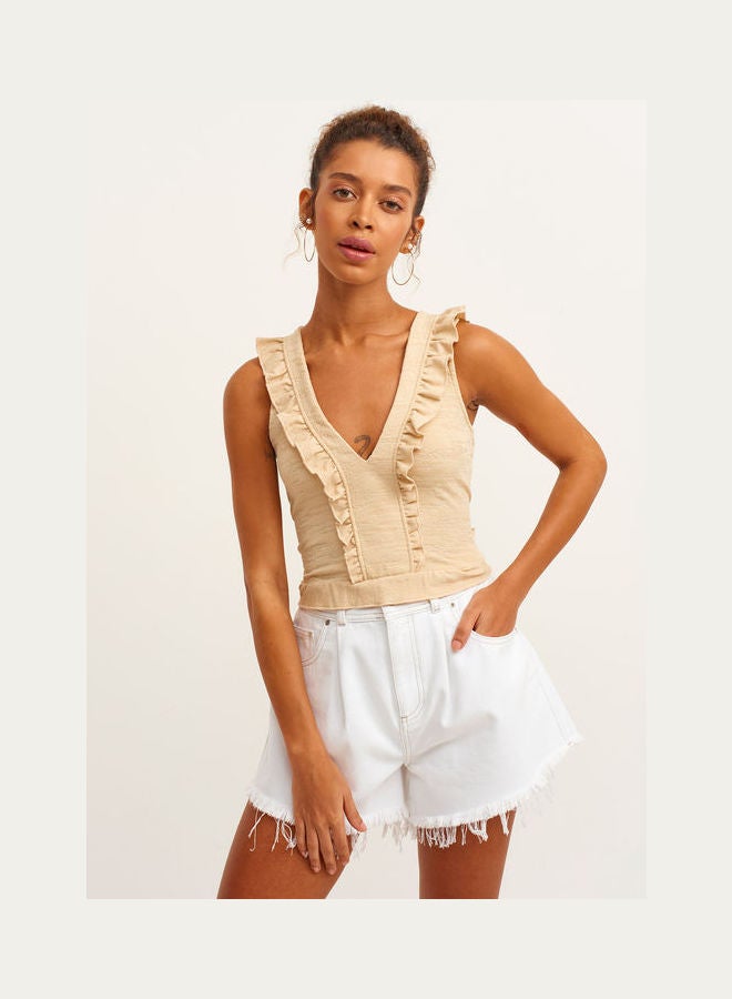 أو إكس إكس أو تونيك مبطن بتفاصيل عصرية - Image 1