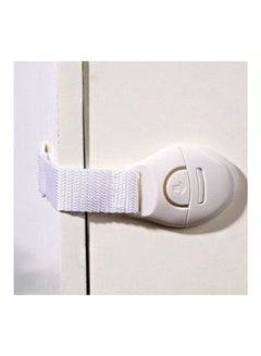 Generic Safety Lock Baby Child Safety Care Plastic Lock With Baby Protection Drawer Door Cabinet Cupboard Toilet - 10 Pieces 