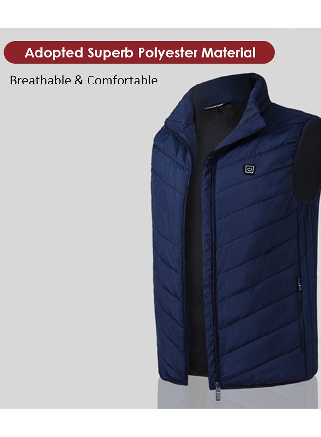 Generic - USB Powered Heated Thermal Waistcoat Black - Image 1