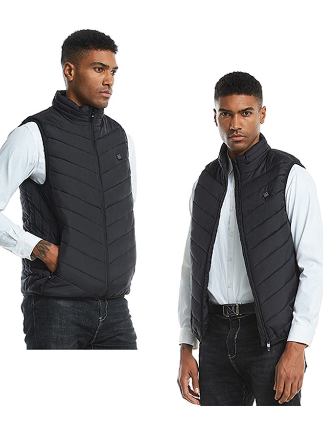Generic - USB Powered Heated Thermal Waistcoat Black - Image 1