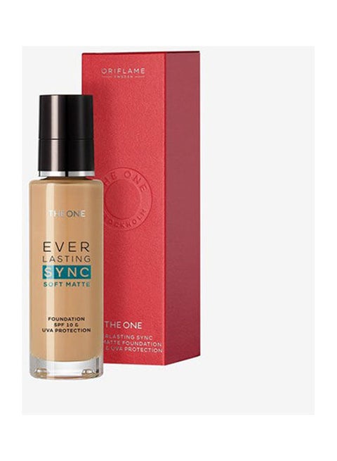 The One Everlasting Sync Soft Matte Foundation - Uva Protection Beige