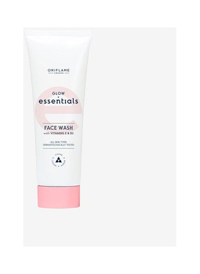 Oriflame - Glow Essentials Face Wash With Vitamins E And B3 Multicolour 125ml - Image 1