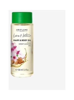 Love Nature Hair - Body Oil Sweet Almond Oil Green 100ml