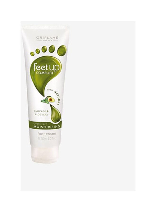 Oriflame Feet Up Comfort Overnight Moisturising Foot Cream Green 150ml 