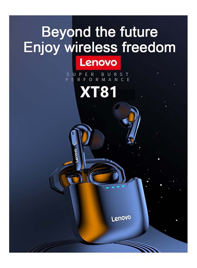 Lenovo Thinkplus Wireless Earphone XT81 HIFI Stereo Earbuds Touch Sports Compatible 5.1 Black - Image 4