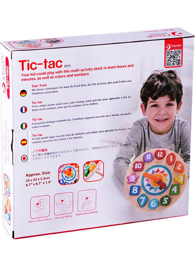 كلاسيك ورالد لعبة تيك تاك للأطفال 22 سم - Image 4