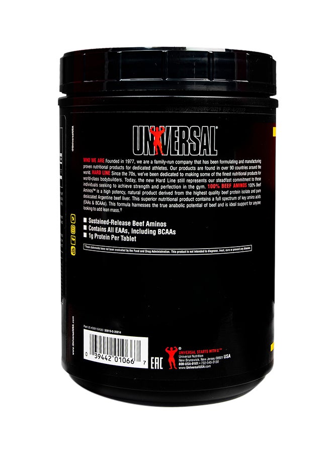 UNIVERSAL NUTRITION 100% Beef Aminos Tablets  - Image 3