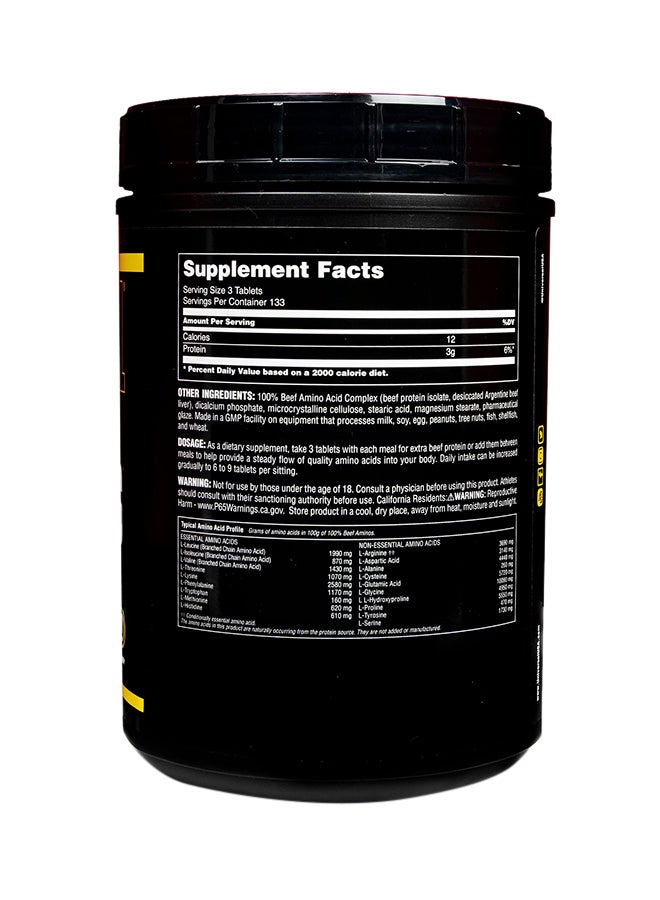 UNIVERSAL NUTRITION 100% Beef Aminos Tablets  - Image 5