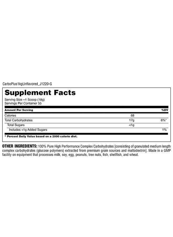 UNIVERSAL - Universal Nutrition Carbo Plus Dietary Supplements - Image 1