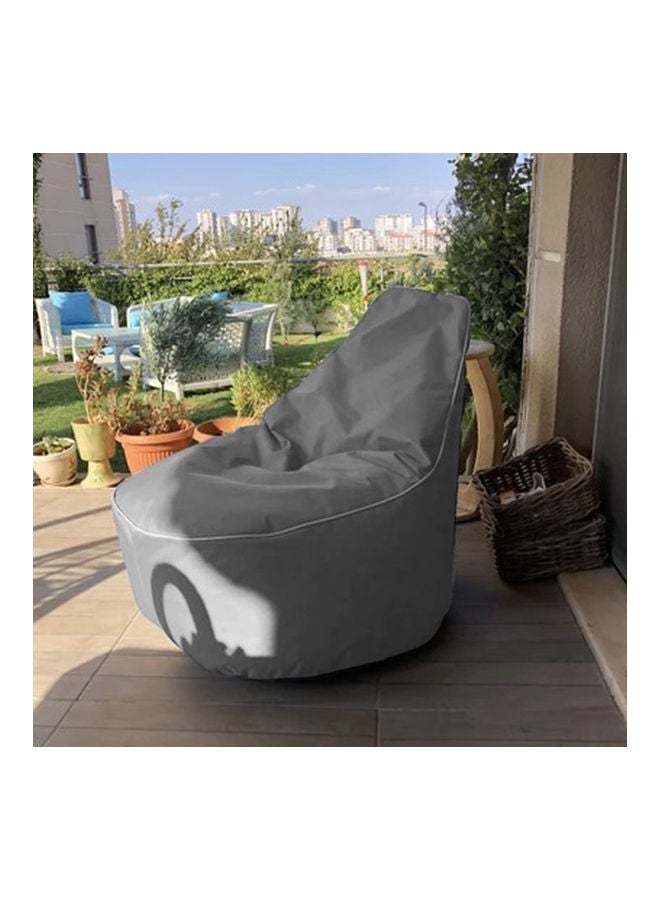 AMERICAN POLO Solly | Linen Bean Bag Chair Burgundy Meduim - Image 5