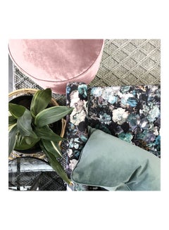 Kunzita Velvet Round Bean Bag Pink 100x100x40cm  - Image 4