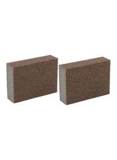 Carborundum Magic Sponge - 2 Pcs Brown