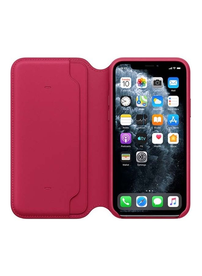 ابل  محفظة جلدية آيفون 11 برو - Image 3