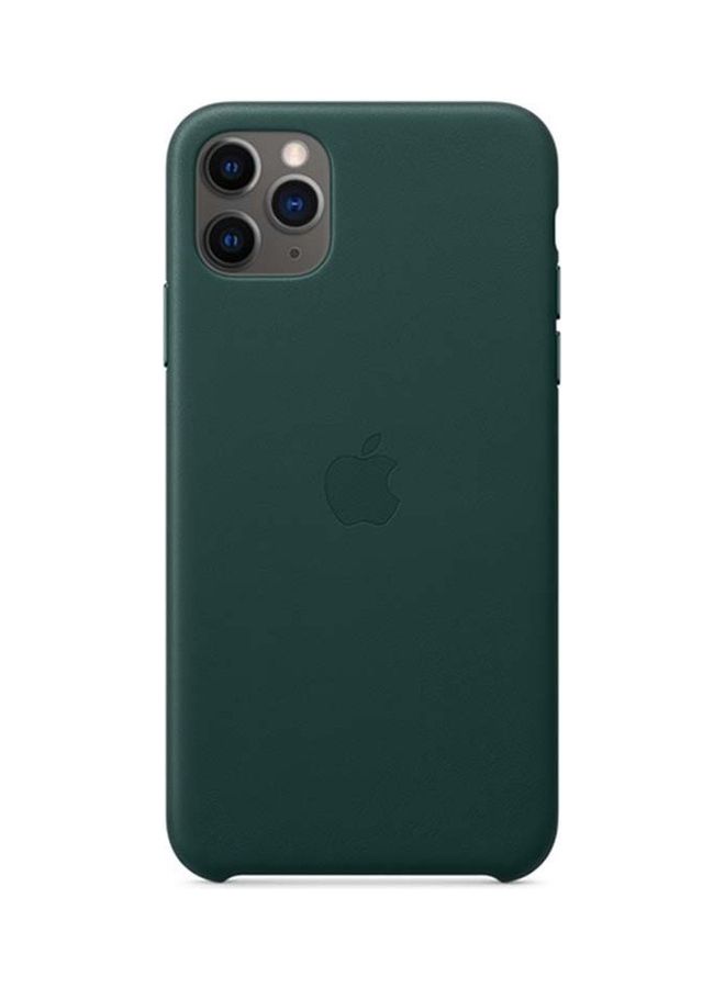 Apple iPhone 11 Pro Max Leather Case - Forest Green - Image 1