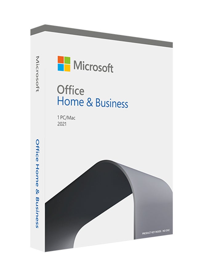 Microsoft - Office Home And Business 2021 1 User One Time Purchase T5D 03514 Multicolour - Image 1