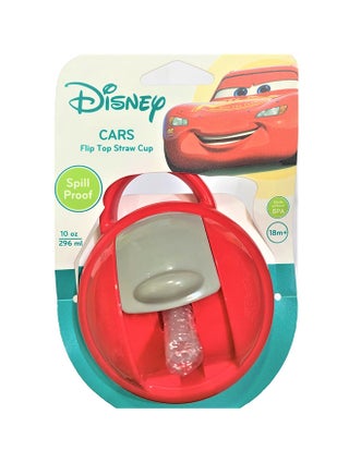 كوب بماصة بفتحة قلابة للسيارة سعة 10أوقيات - ألوان متنوعة - view 3