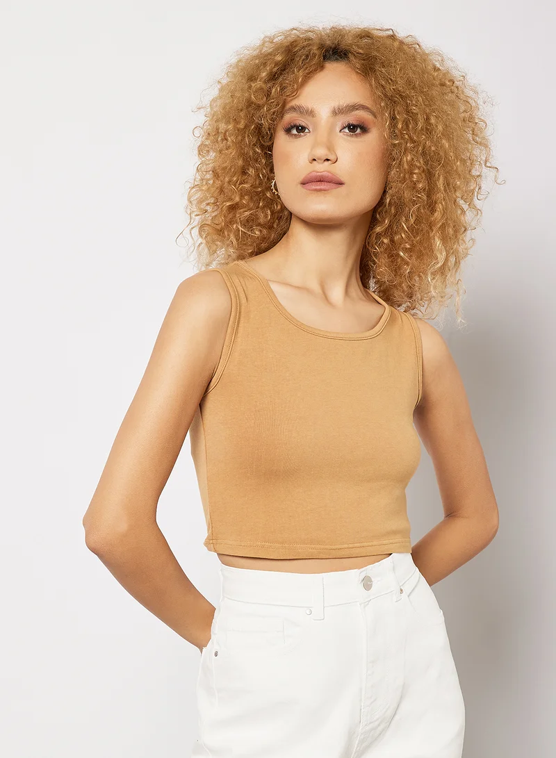 Sivvi x GenM Sleeveless Crop Top