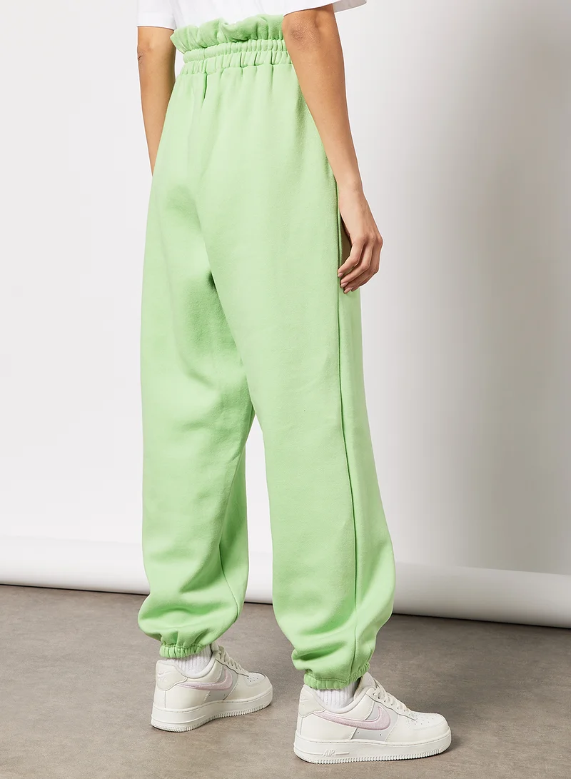Sivvi x GenM Paperbag Waist Joggers Green