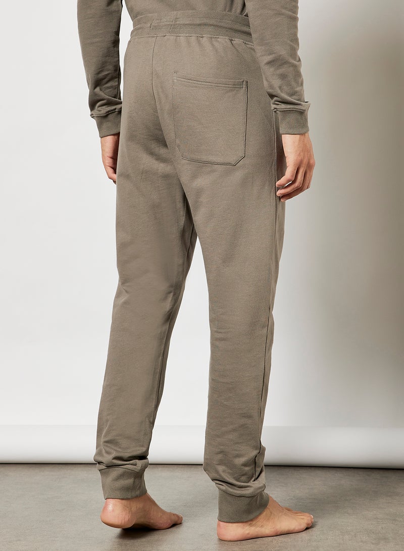 Bread and Boxers Organic Cotton Lounge Sweatpants Mole Grey  - Image 2