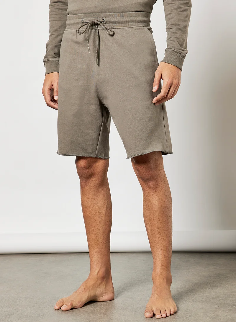 بريد اند بوكسرز Organic Cotton Lounge Sweat Shorts