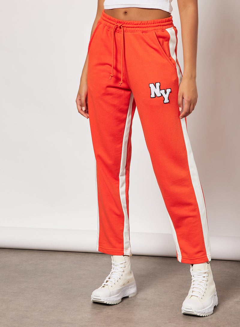Sivvi x D'Atelier - Wide Leg Joggers Red - Image 1