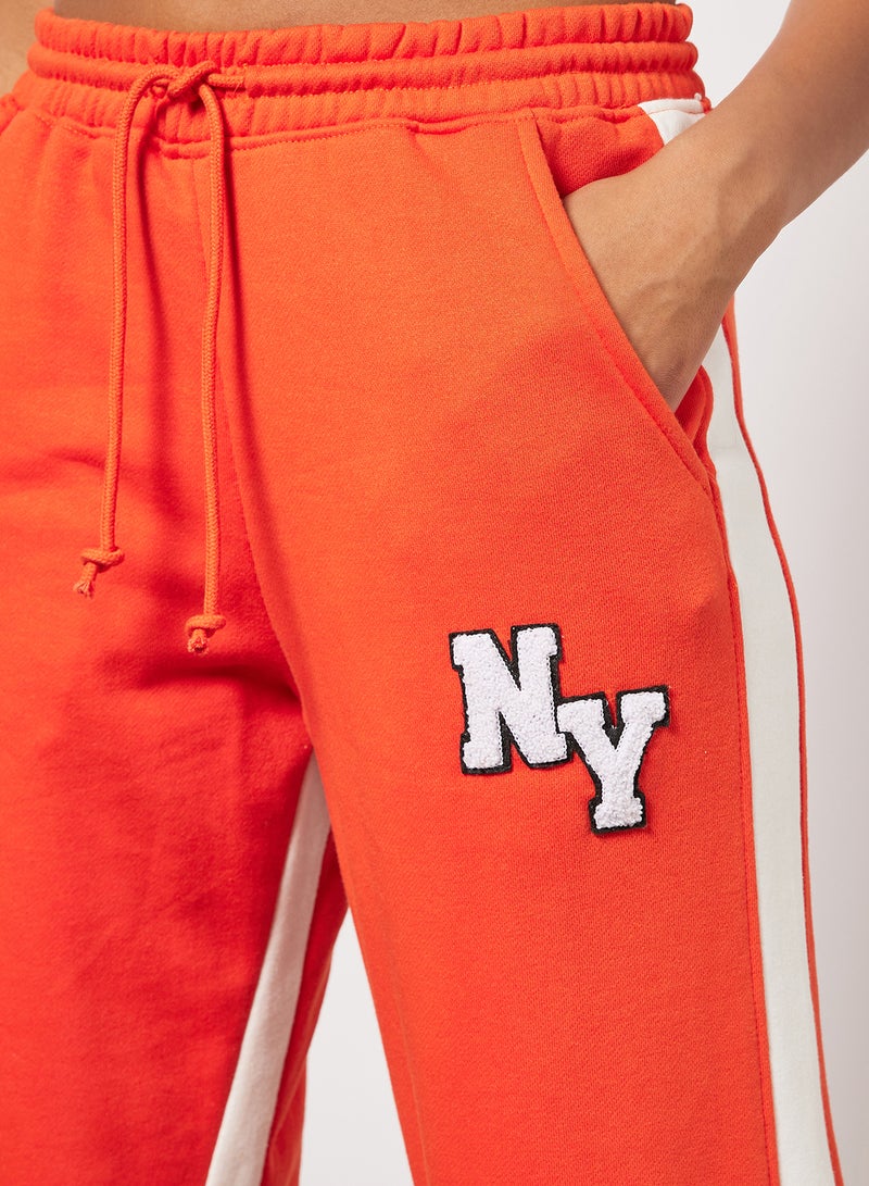 Sivvi x D'Atelier - Wide Leg Joggers Red - Image 1
