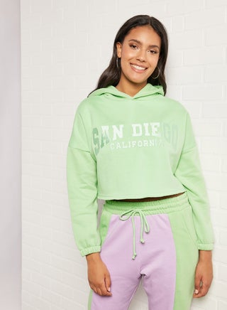 Cropped Hoodie Green - v1646984485/N47171947V_1