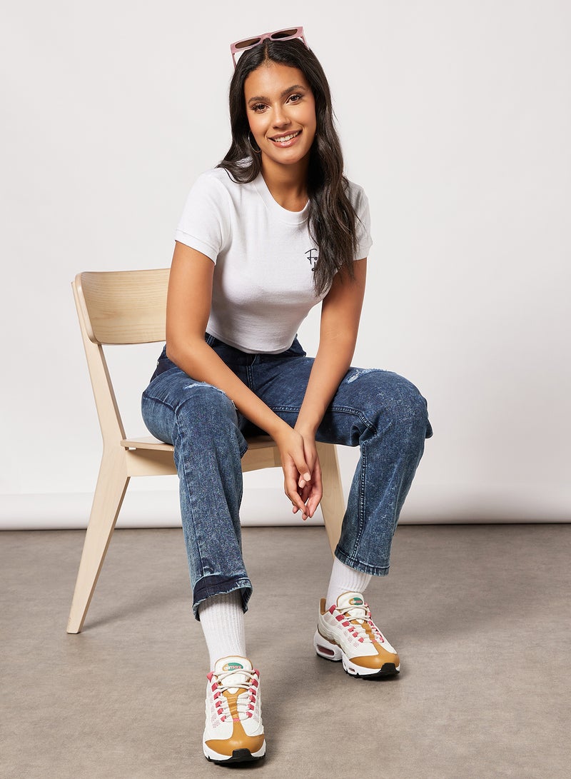 Sivvi x D'Atelier - Distressed Jeans Blue - Image 1