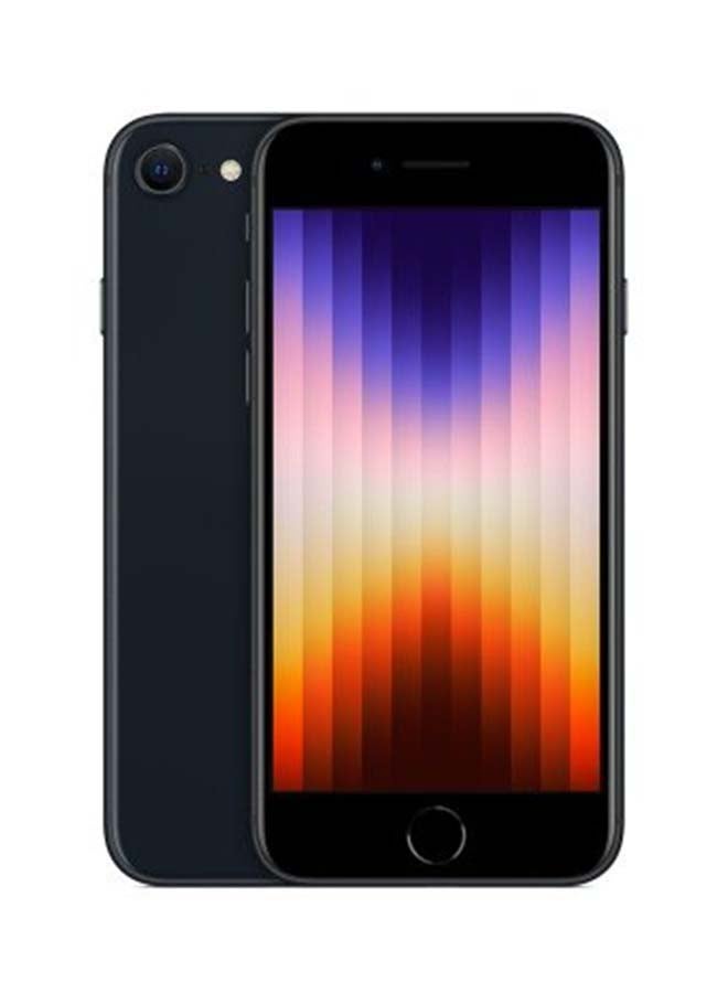 ابل  آيفون SE 2022 (الجيل الثالث) بسعة 256 جيجابايت، يدعم تقنية 5G منتصف الليل - إصدار الإمارات العربية المتحدة - Image 1