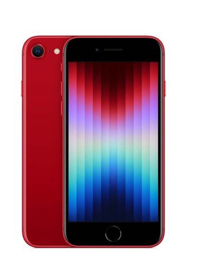 ابل  آيفون SE 2022 (الجيل الثالث) 128 جيجابايت (منتج) أحمر 5G - النسخة الإماراتية - Image 1
