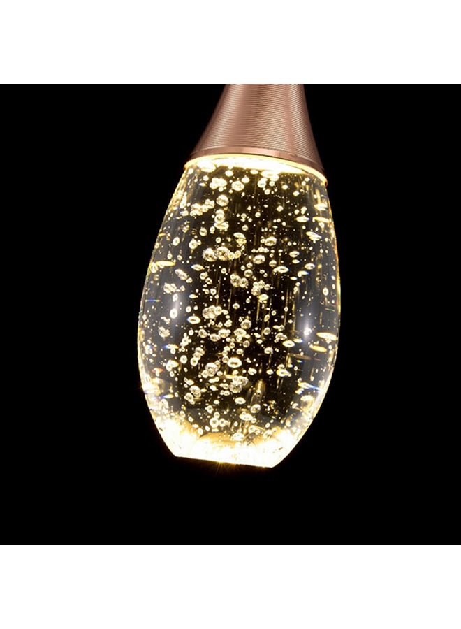 Sharpdo Single Head Perfume Bottle Hanging Light Gold 26x8.5cm  - Image 4