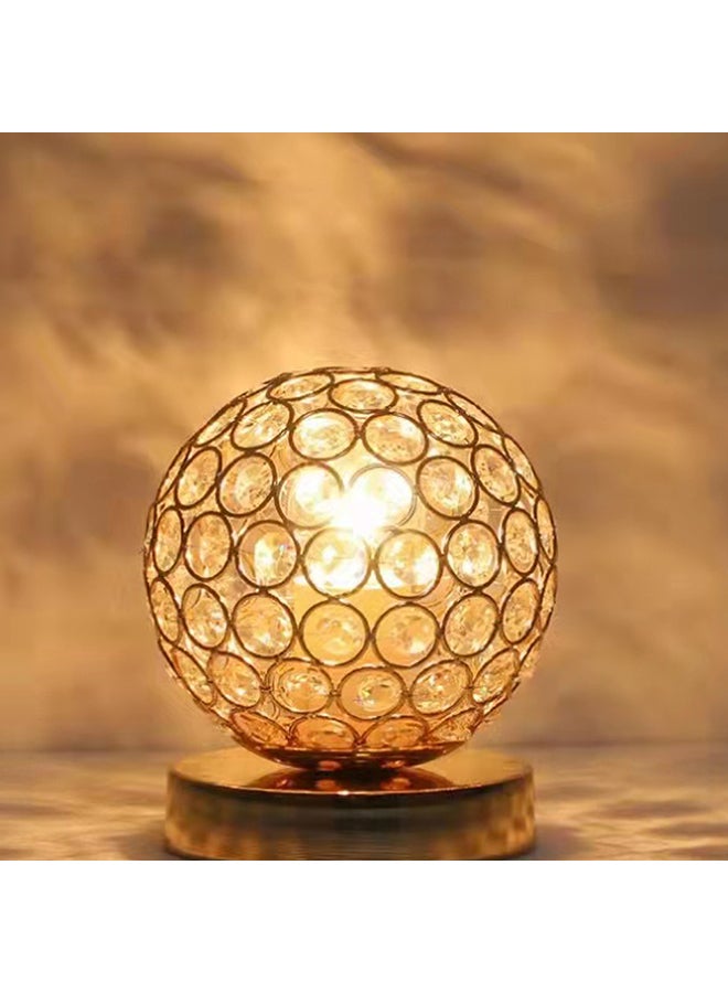 Sharpdo USB Charging Table Lamp Gold 10x14cm - Image 2