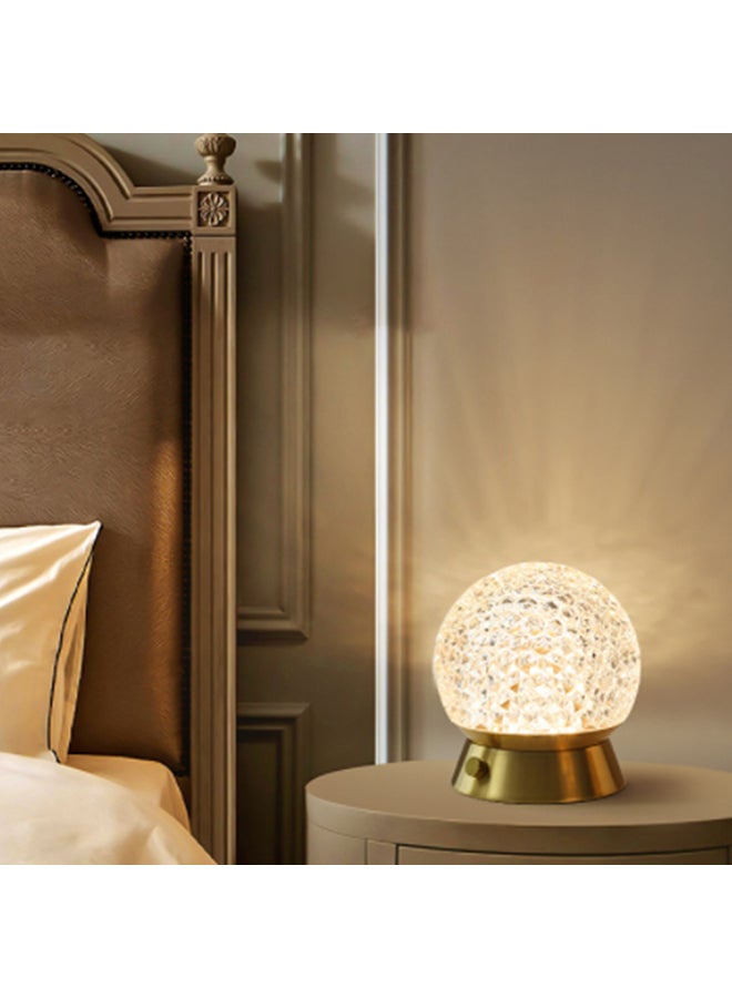 Sharpdo - Touch Table Lamp Gold 10x14cm - Image 1