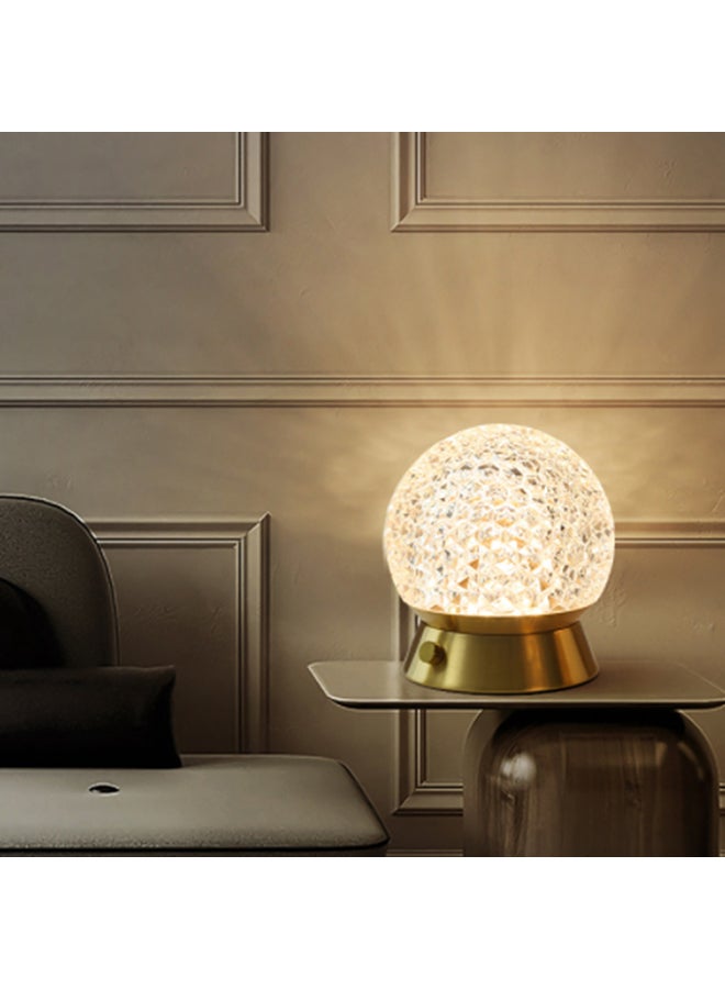 Sharpdo - Touch Table Lamp Gold 10x14cm - Image 1