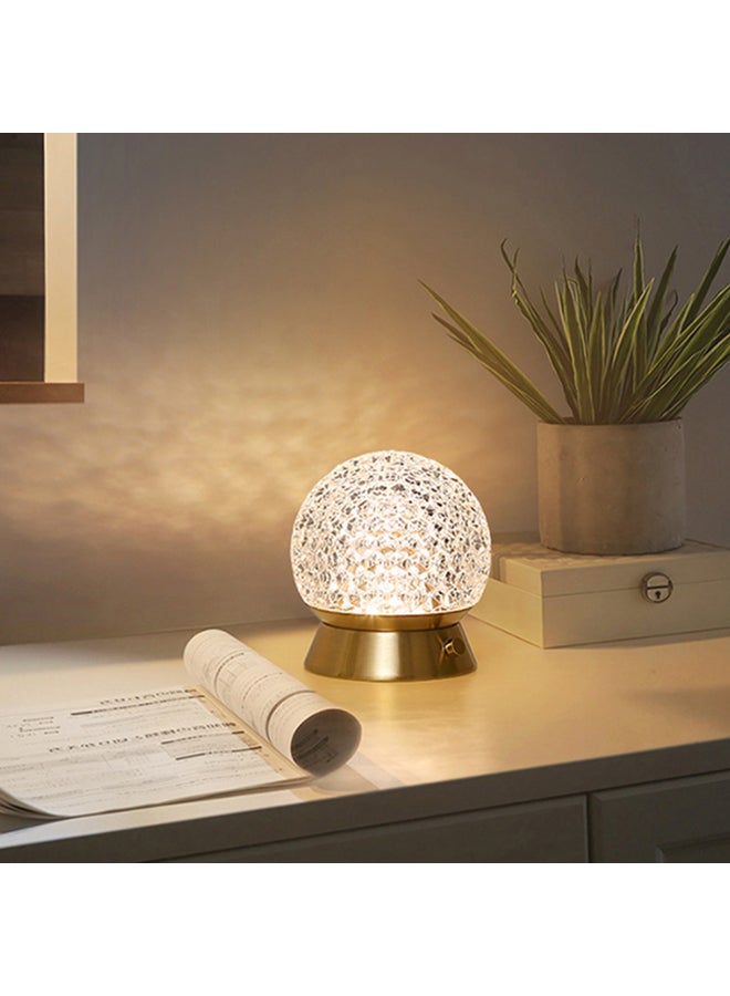 Sharpdo - Touch Table Lamp Gold 10x14cm - Image 1