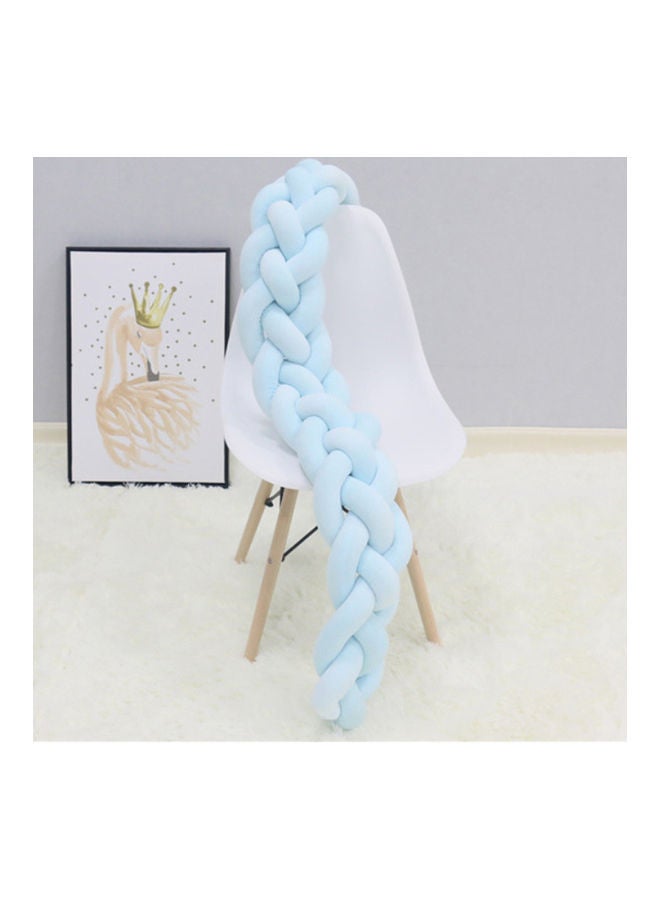 Kidle Twist Weaving 4 Strands Of Woven Strips Knotted Baby Anti-Collision Bed Surround  - Image 2