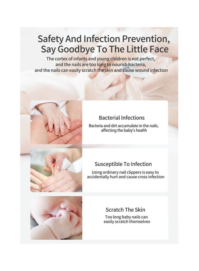 كيدل طقم 4 في 1 للعناية بأظافر الأطفال مع علبة لطيفة - Image 3