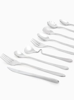 DESSINI 135-Piece Stainless Steel Cutlery Set Silver  - Image 5
